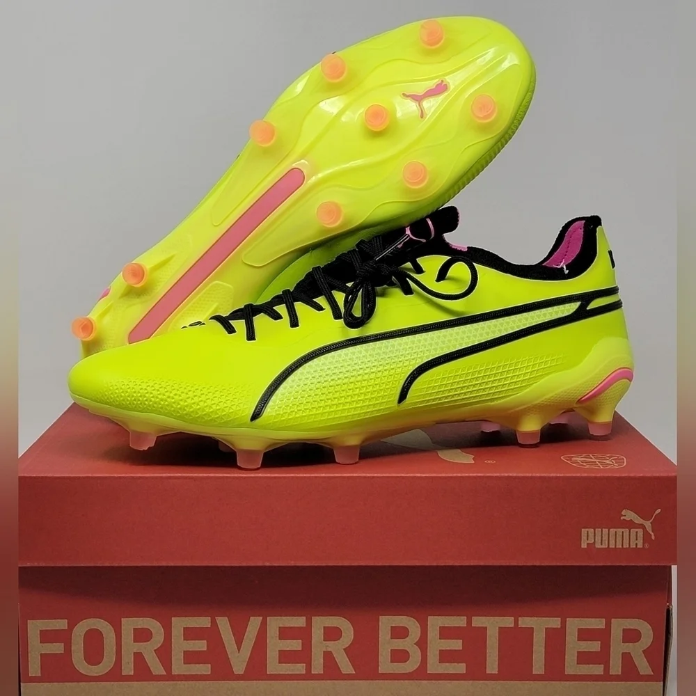 Puma King Ultimate FG/AG 107563-06 Firm Ground Mens Soccer Cleats Size 9.5 New